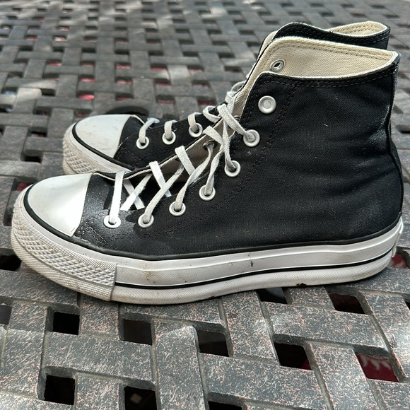 Converse All Stars platform high tops 8.5 - Picture 4 of 6